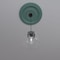 Ekena Millwork Cole PVC Medallion (Canopies up to 6"), 22"OD x 3 1/2"ID x 1"P, Universal Pearl Metallic Sea Mist CMP22COFSM - alternate 6